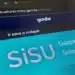 Tela do sistema Sisu exibindo acesso ao Portal Único do MEC para consulta do resultado da chamada regular 2026.