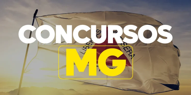 Imagem de banner destacando o concurso público no estado de Minas Gerais com 380 vagas disponíveis.