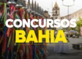 Fitas coloridas do Senhor do Bonfim em grade, com destaque para concursos Bahia