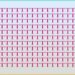 Desafio visual com várias letras T em cor rosa alinhadas sobre fundo azul com bordas arredondadas