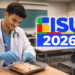 Estudante de medicina praticando com simulador em sala, ao lado do logo SISU 2026