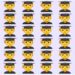Desafio visual com diversos emojis de formandos alinhados com um emoji diferente entre eles