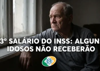 Idoso sentado próximo à janela, com expressão preocupada, mãos apoiadas