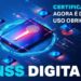 Arte digital com tablet, ícones de segurança e aviso de que o Certificado Digital A3 passa a ser obrigatório para acesso ao sistema do INSS