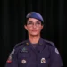 Comandante-geral da Polícia Militar de São Paulo em uniforme oficial.