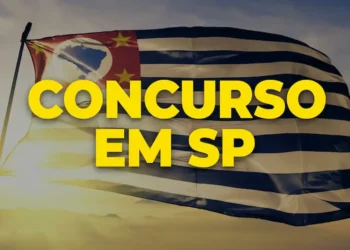 Imagem ilustrativa sobre um concurso público em São Paulo com inscrições terminando hoje e salários de até 10 mil reais.