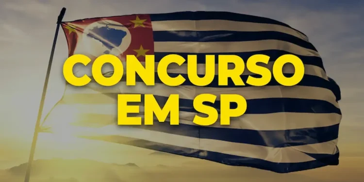 Imagem ilustrativa sobre um concurso público em São Paulo com inscrições terminando hoje e salários de até 10 mil reais.