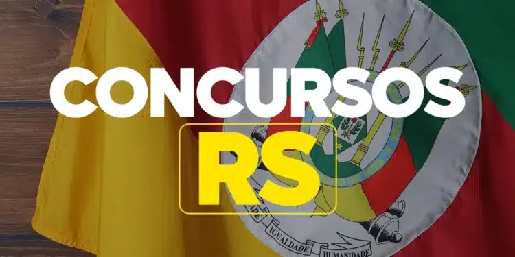 Imagem ilustrativa sobre o concurso público no Rio Grande do Sul com salários de até R$ 14,4 mil e inscrições abertas.