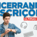 Jovem de expressão preocupada olhando relógio diante do aviso "ENCERRANDO INSCRIÇÕES"