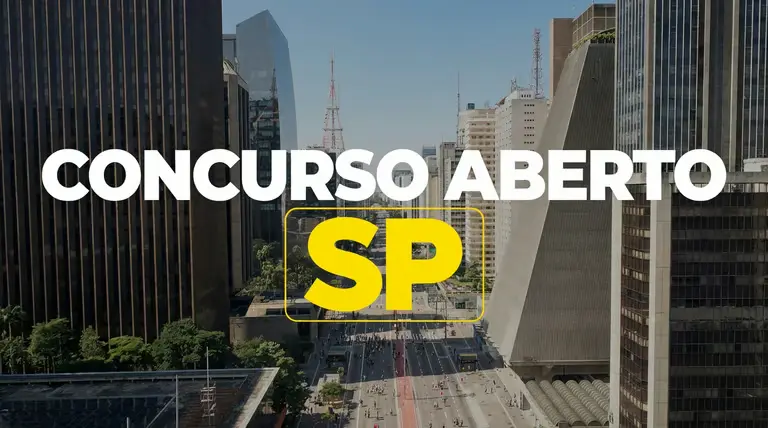 Concurso Prefeitura de Carapicuíba 2026: Vagas com salários até R$ 4.567 2 Avenida Paulista com destaque para abertura de inscrições de concurso público em São Paulo.