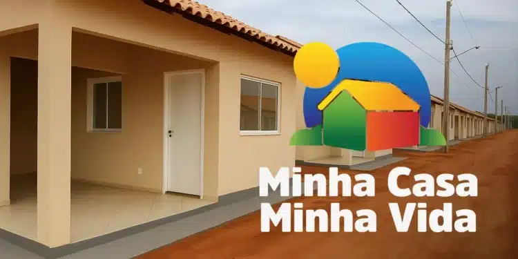 Conjunto de casas populares do Minha Casa Minha Vida representando as novas regras do programa no Brasil