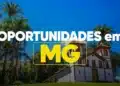 Oportunidades de trabalho em Minas Gerais, com inscrições encerrando em 24 de abril.