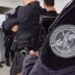 Agentes da Polícia Penal RS com patch do GIR/SEAPEN