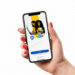 Aplicativo gov.br exibido em smartphone para acesso a serviços digitais.