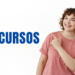 Jovem apontando para o nome "Concursos".