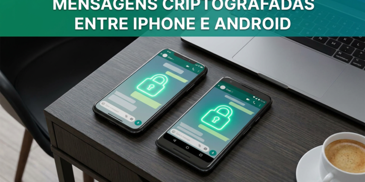 Nova versão do iOS melhora segurança nas mensagens entre iPhone e Android. Imagem: Notícias Concursos