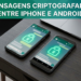 Nova versão do iOS melhora segurança nas mensagens entre iPhone e Android. Imagem: Notícias Concursos