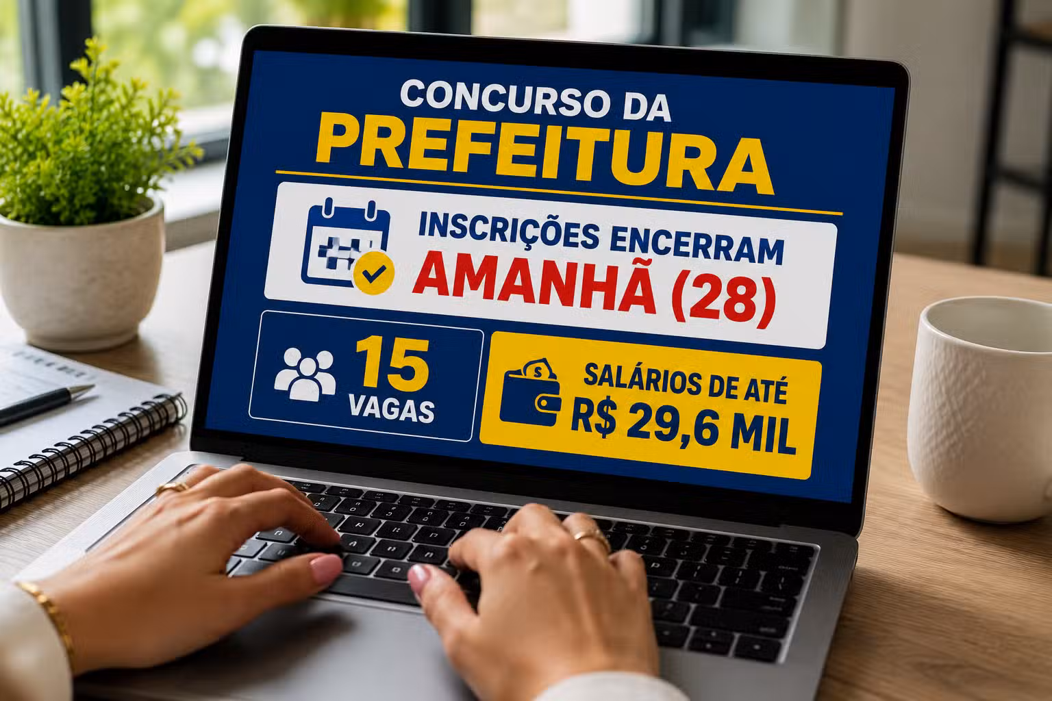 Último Dia para Inscrição no Concurso da Prefeitura de Xavantina com Salários de Até R$ 29.681,10