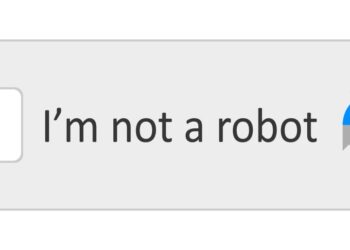 Interface do reCAPTCHA exibindo a opção “I’m not a robot”, tecnologia que pode ser substituída por verificação via QR Code.