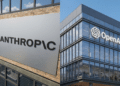 Empresas da Anthropic e OpenAI lado a lado.