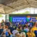 Público reunido em evento do Governo do Brasil na Rua, representando o acesso a serviços federais em Belém por meio do programa.