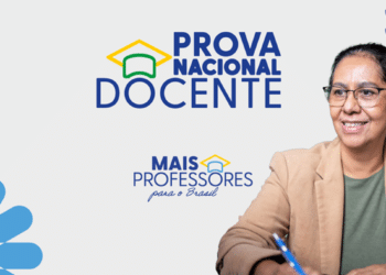 Banner da Prova Nacional Docente sinaliza a abertura das inscrições da PND 2026