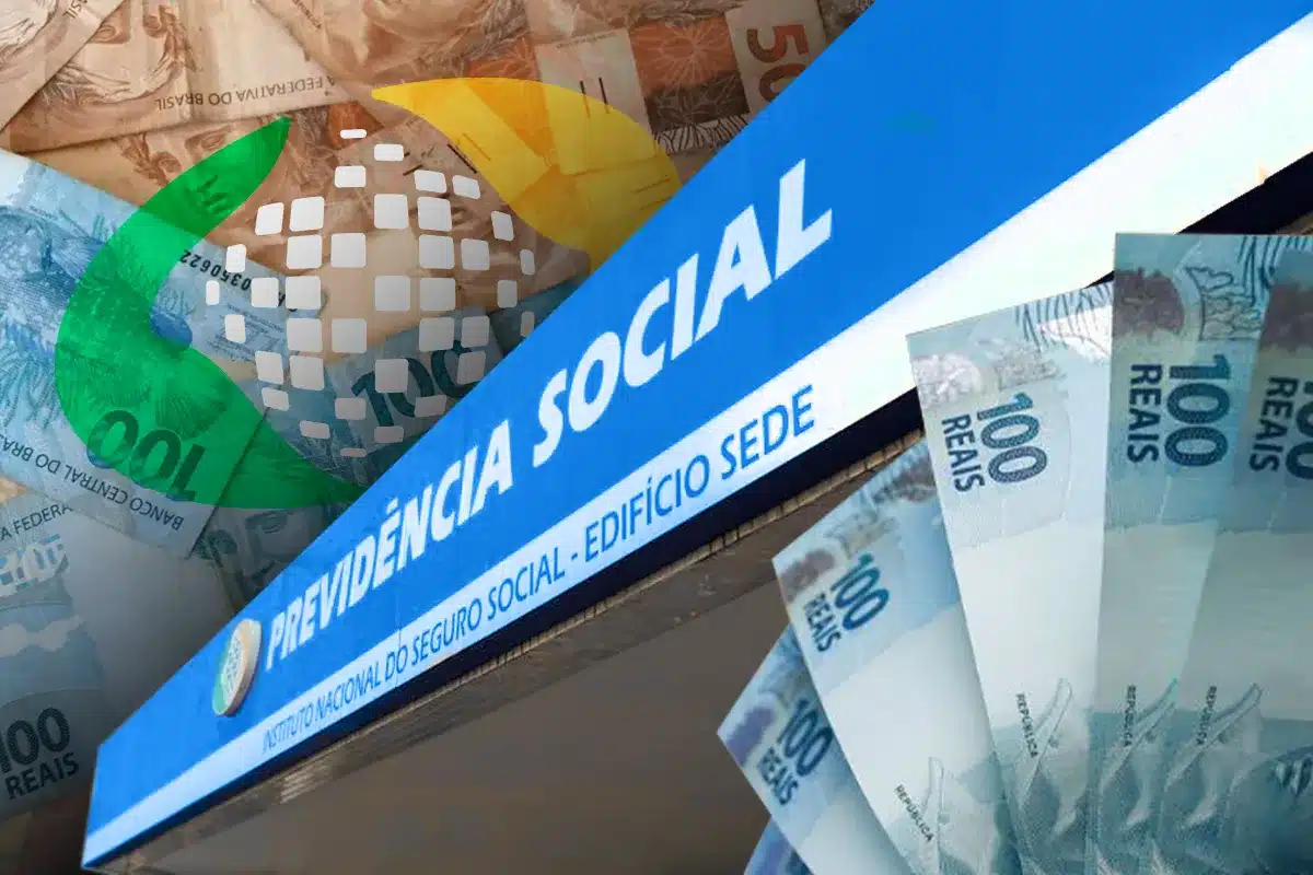 Pagamentos do INSS em julho de 2026 - Calendário de depósitos Fachada da Previdência Social e notas de real representando o calendário de pagamentos do INSS em julho de 2026.