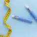 Canetas injetáveis com semaglutida ao lado de fita métrica representam novas opções de tratamento para diabetes tipo 2 aprovadas pela Anvisa.