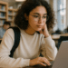 Estudante utilizando computador para acompanhar informações sobre concurso público da Prefeitura de Agudos SP.