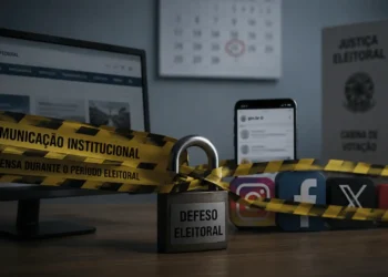 Defeso eleitoral restringe comunicação institucional em sites e redes sociais de órgãos públicos durante as eleições 2026.