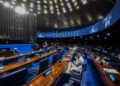 Plenário do Senado onde será avaliada a proposta sobre o fim da escala 6x1 de trabalho