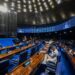 Plenário do Senado onde será avaliada a proposta sobre o fim da escala 6x1 de trabalho