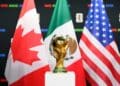 Troféu da Copa do Mundo 2026, em disputa na final entre Espanha e Argentina neste domingo, às 16h, no MetLife Stadium.