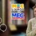 Jovem usando celular em ambiente de estudo com destaque para MEC Idiomas, plataforma de cursos gratuitos de línguas.