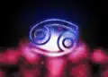 Símbolo do signo de Câncer em destaque, associado a profissões ligadas ao acolhimento, cuidado e conexão emocional.