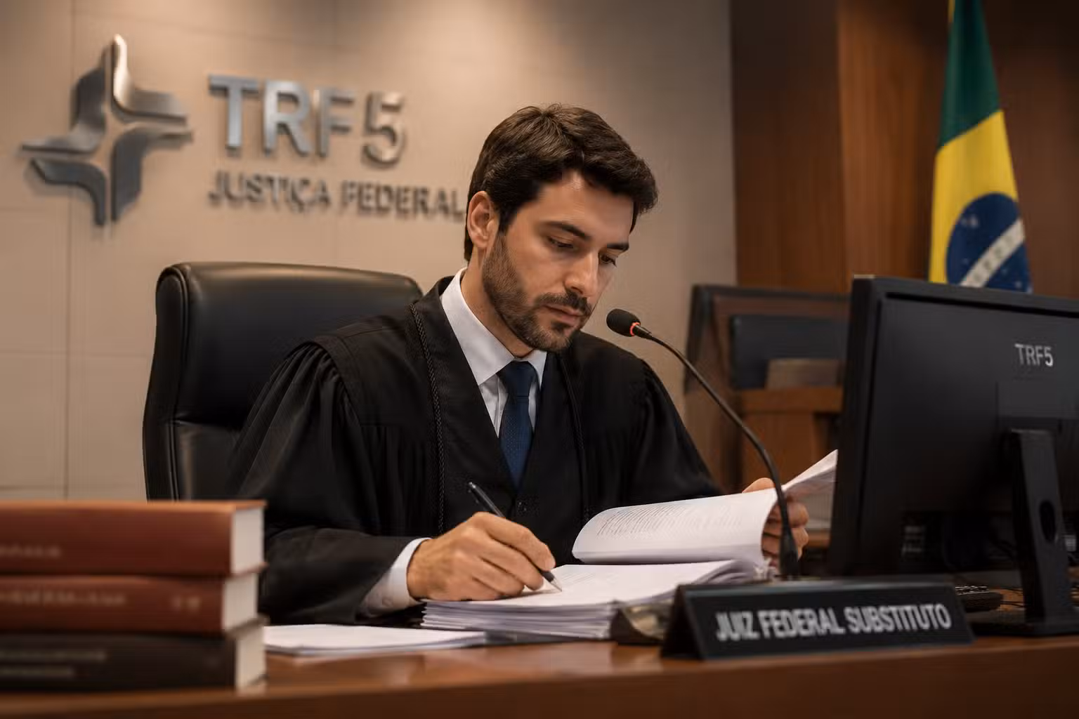 Concurso TRF5 para juiz federal substituto: FGV organizará seleção com 11 vagas e salário de R$ 37.765,55