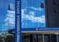 Prédio da Previdência Social onde funciona a sede do INSS em Brasília.