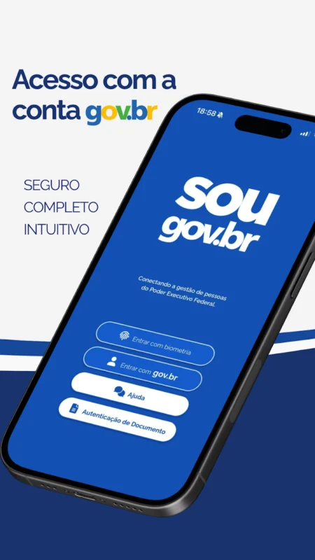 Acesso seguro ao SouGov.br pelo gov.br para gestão de servidores.