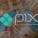Imagem do Pix com cédulas de real ao fundo representando estudo do Banco Central para conexão com sistemas de pagamentos internacionais.