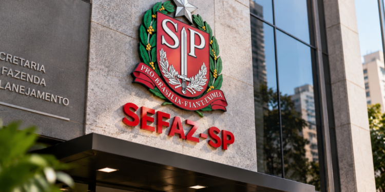 Fachada da Secretaria da Fazenda e Planejamento de São Paulo (Sefaz-SP).