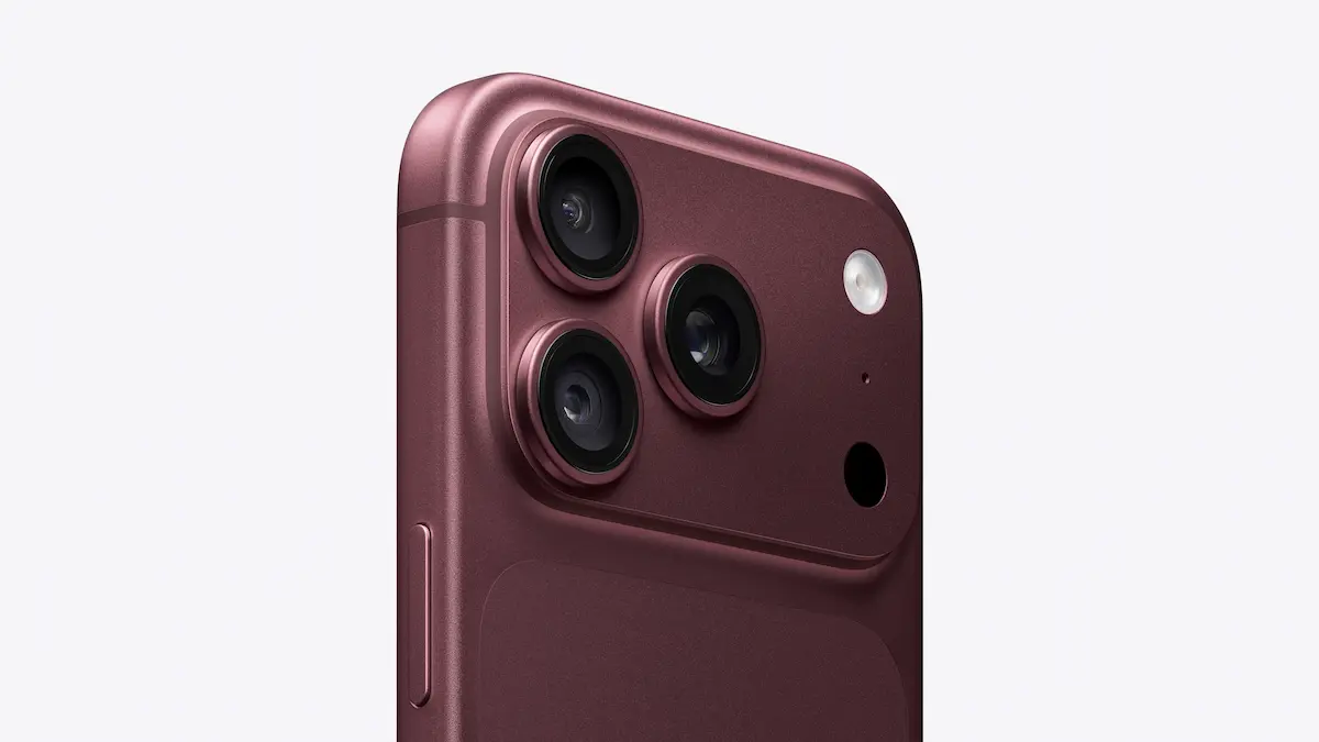 Câmera Fusion principal de 48 MP do iPhone 18 Pro com abertura variável.