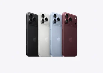 iPhone 18 Pro Max nas cores Bordô, Glacial, Prateado e Preto da nova linha premium da Apple.