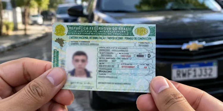 CNH física segurada por motorista representa o novo prazo para renovação após vencimento entre junho e dezembro.