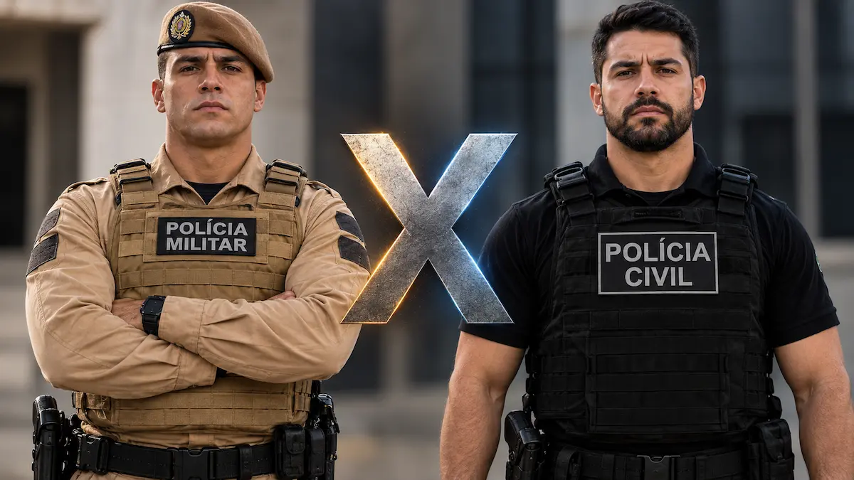 Concursos para Polícia Militar e Polícia Civil oferecem salários que podem chegar à faixa dos R$ 20 mil.
